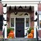 24 Pieces Halloween Bat Decoration,Large Hanging Bat Wall Decal Window Door Entryway Sticker for Party Favor Supply